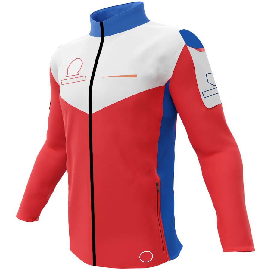 Moto Racing Team 2023 Softshell-Jacke, neue Motocross-Windjacke mit durchgehendem Reißverschluss, Herbst-Winter-Motorrad-warme winddichte Jacke