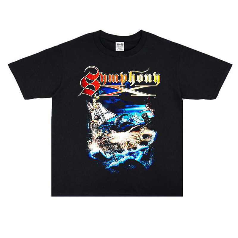 Speed Vanguard Heavy Metal Rock Symphony Unknown Symphony Band T-shirt délavé