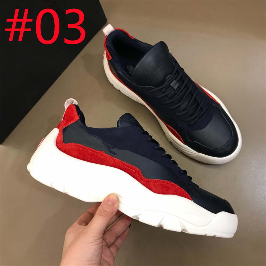 17Model Designer Casual Shoes Rhyton Shoes Luxurious Men Trainers Multicolor Sneakers Do-Old Papp Triple Sneaker Training Canvas Shoes