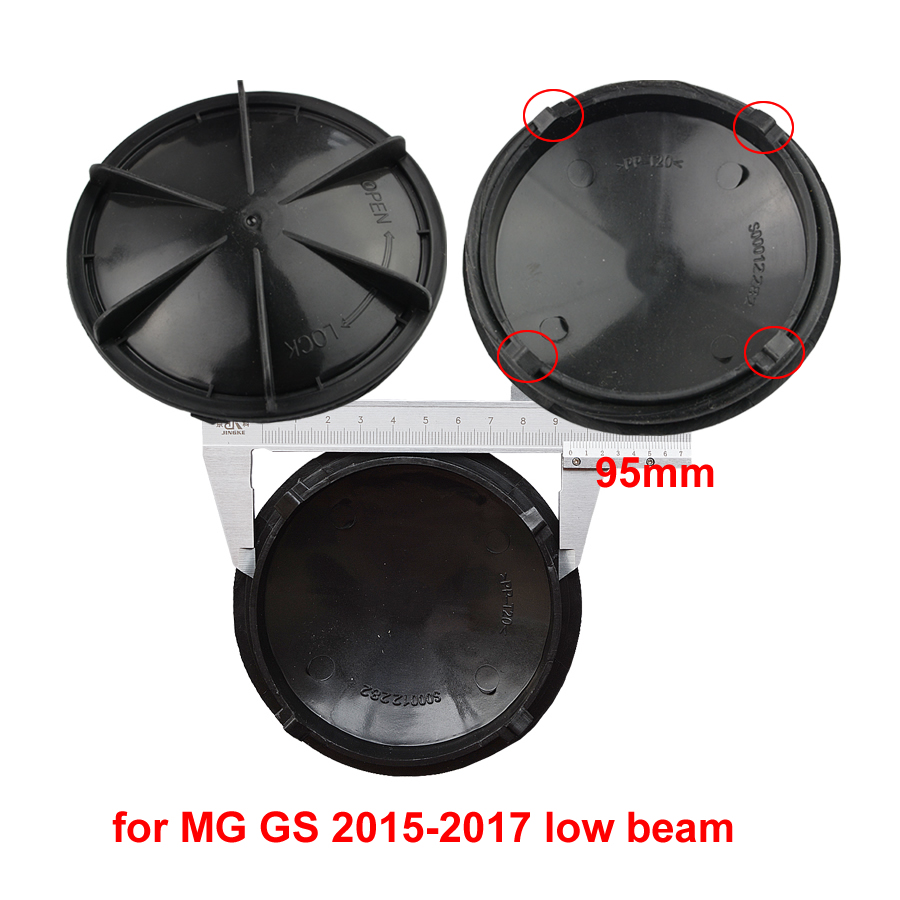 MG MG5 GS için HS 2012-2019 Far Tozu Kapağı Düşük yüksek ışınlı far kapağı Uzatılmış Sızdırmazlık Kapağı Yenileme Bölüm 