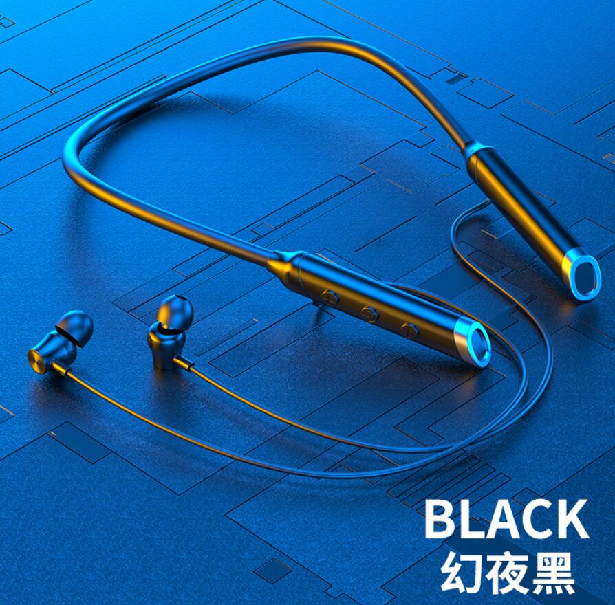 Fashion Neckband sport Bluetooth earphone with Volume Control Neckband Headset for smartphone