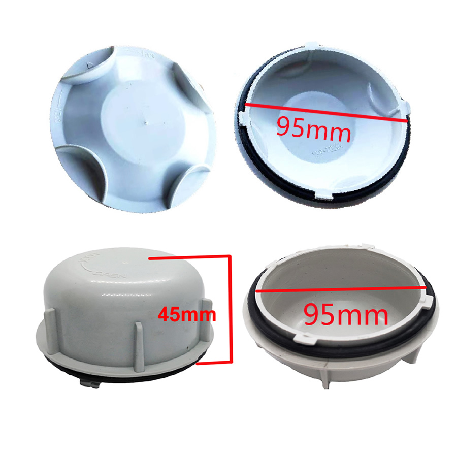 For Lexus LX570 2012-2015 Headlight Bulb Dust Cover Waterproof Dustproof Lengthened Headlamp Rear Shell Seal Cap 95mm