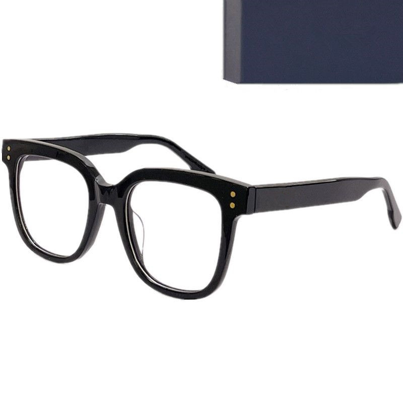 Fashion Square Eyeglasses Frame unisexe 50-20-145 léger mince planche importée pleine jante pour lunettes de soleil de prescription lunettes hommes femmes étui complet