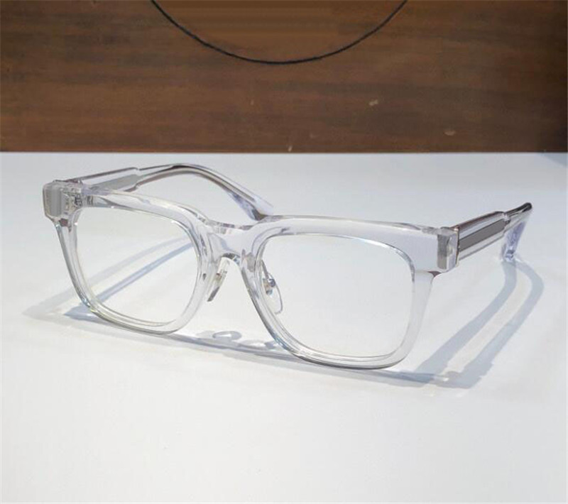 Novo design de óculos de moda 8200 óculos ópticos armação quadrada vintage estilo simples e versátil de alta qualidade com caixa pode fazer lentes de prescrição