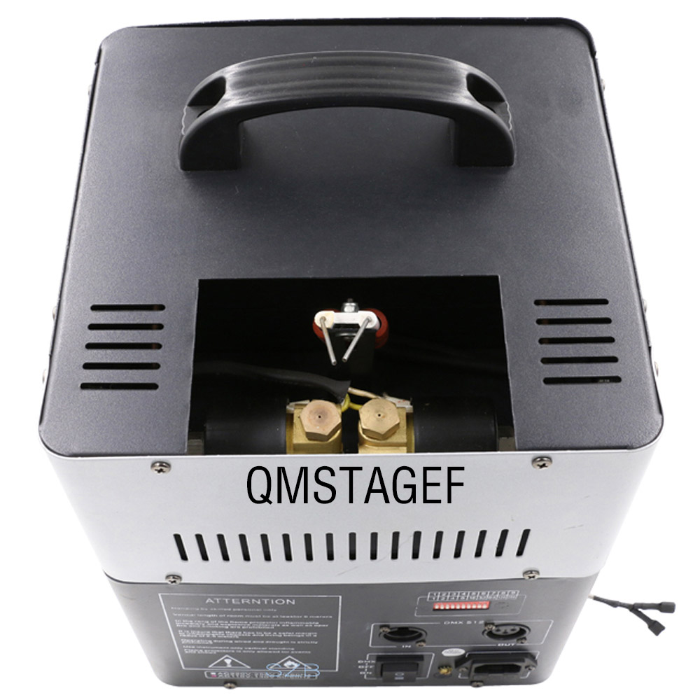 200w 2 huvuden DMX512 Remote Control Stage DJ Wedding Fire Flame Machine