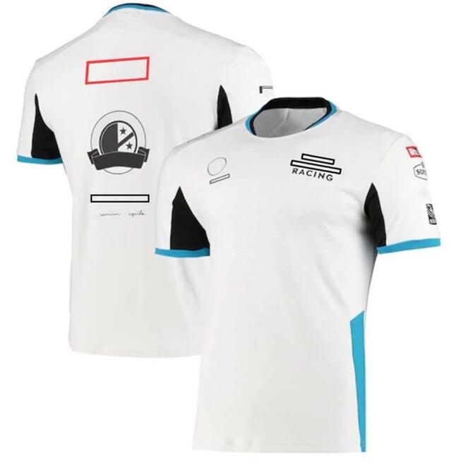 Camisas de corrida F1 verão nova camisa de manga curta do mesmo estilo personalizado