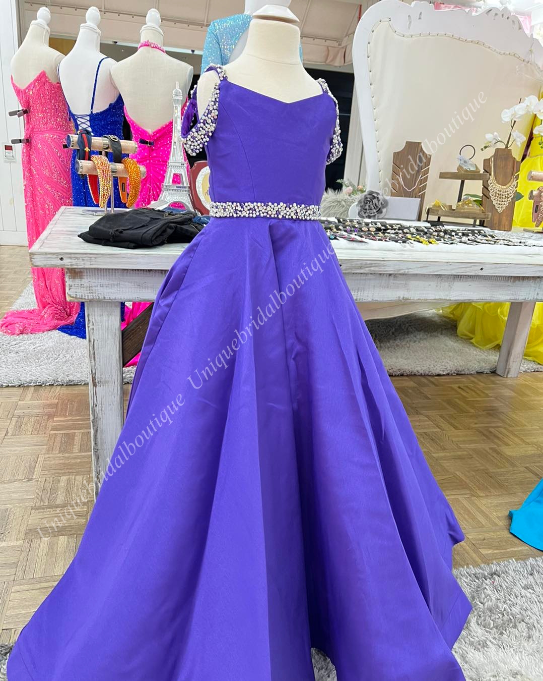 Vestido roxo para concurso de menina, 2024, alças de cristal, vestido de festa formal para aniversário de criança, infantil, adolescente, pré-adolescente, pequeno, jovem, miss jade, linha a, comprimento do chão, jade