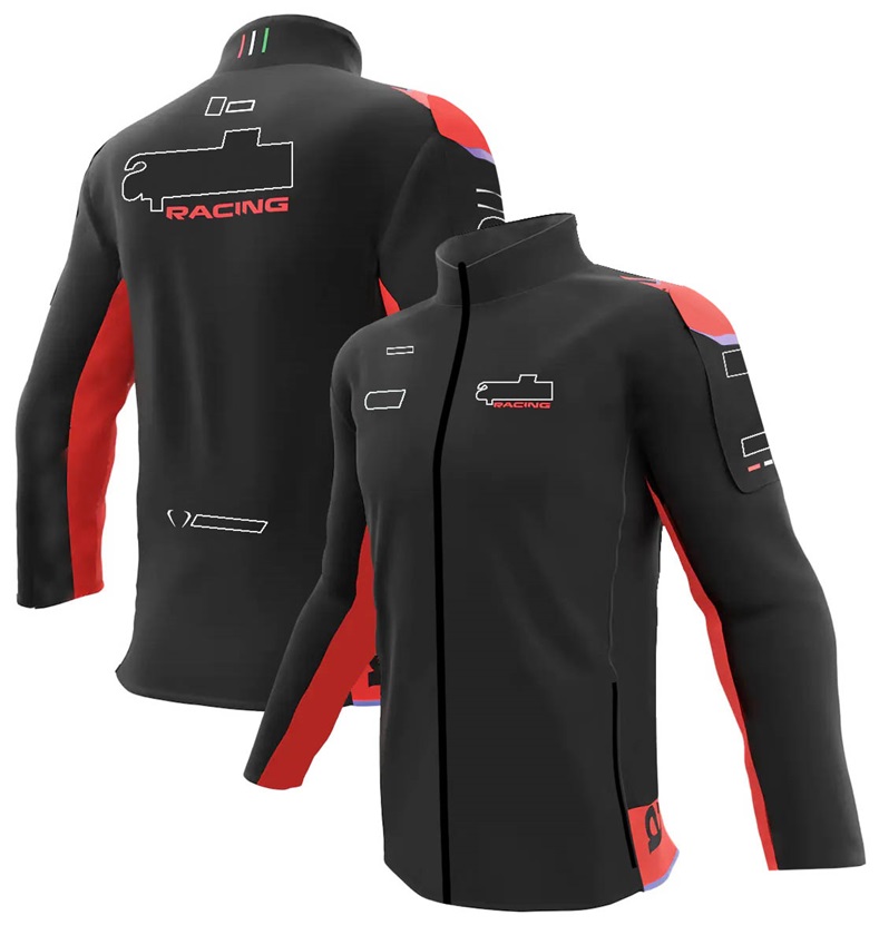 Neues Motorrad -Reitanzug Ritter Freizeitpullover Pullover Motorrad Reißverschlussmantel