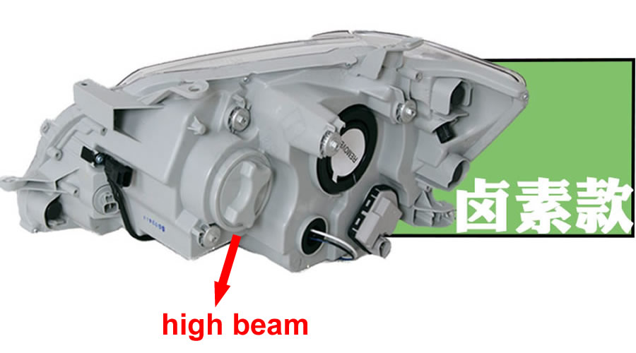 Toyota Camry 2006-2011 High Beam Light Dust Cover 방수 방수 먼지 램프 리어 쉘 씰 헤드 라이트 캡 68mm 