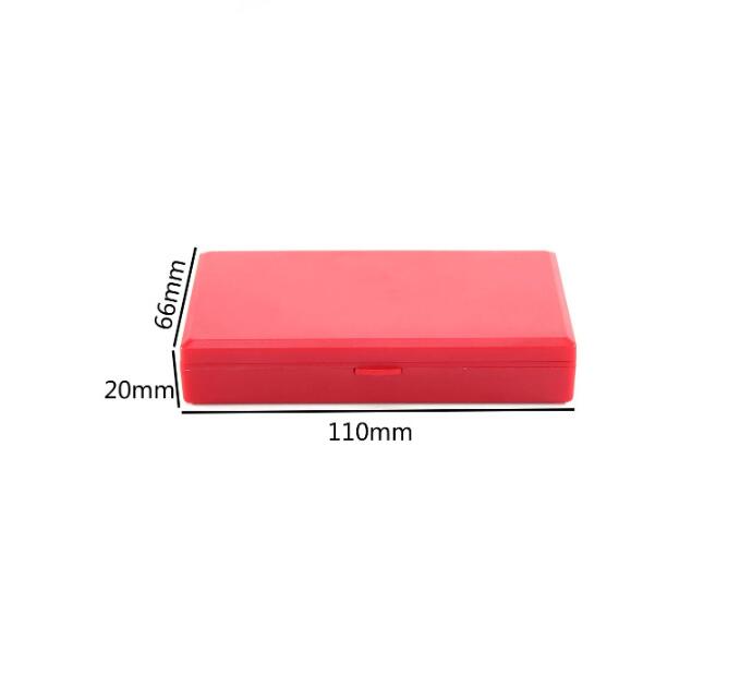 Pocket 100/200/500g x 0.01g 500g/1000g x 0.1 Vierkante Digitale Weegschaal Rode elektronische Precieze Sieraden Schaal Hoge precisie Keukenweegschalen