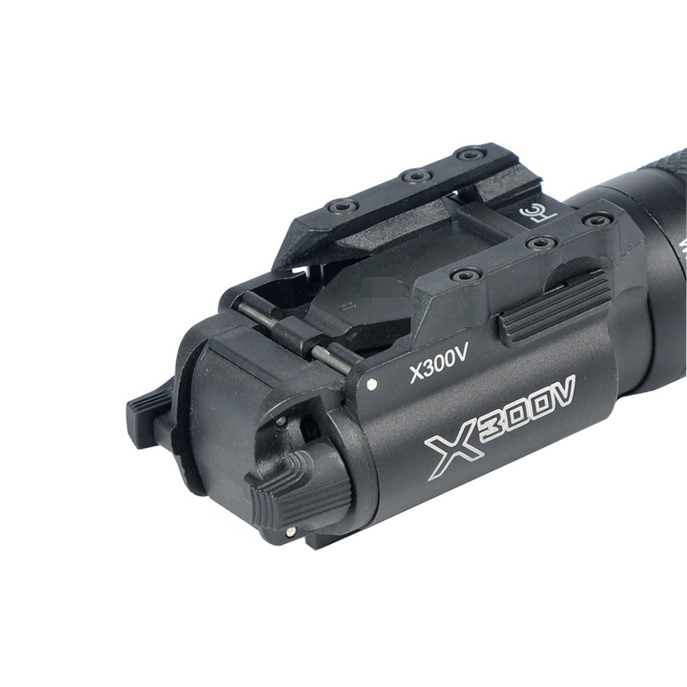 SF X300V-IR Gun Light Tactical 400 Lumen LED Vitt ljus och IR-utgångsgevärjakt Ficklampan passar 20mm Picatinny Rail