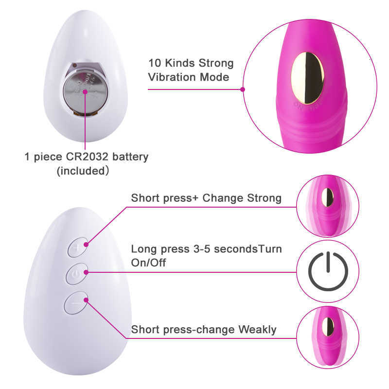 Panties Wireless Remote Control Vibrator Wearable Balls Vibrating Eggs g Spot Vagina Clitoris Adult for Women