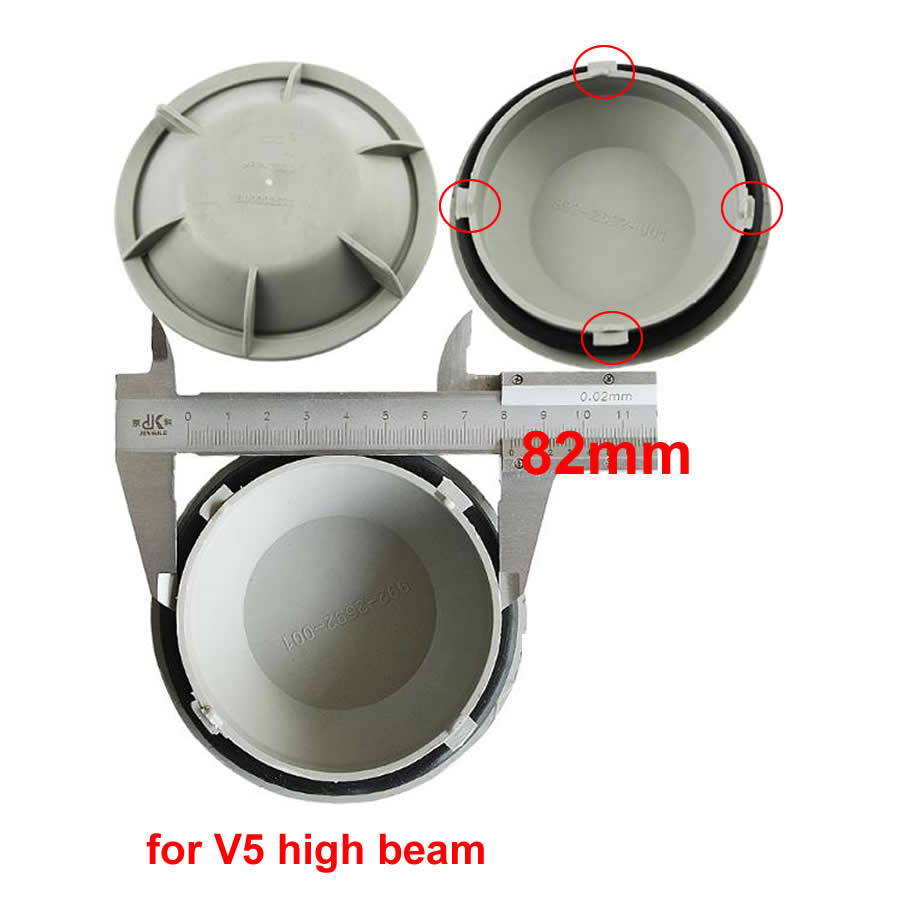 Changan V3 V5 V7 Low High Beam Light Dust Cover防水ダストプルーフヘッドランプリアシェルシール延長ヘッドライトキャップ