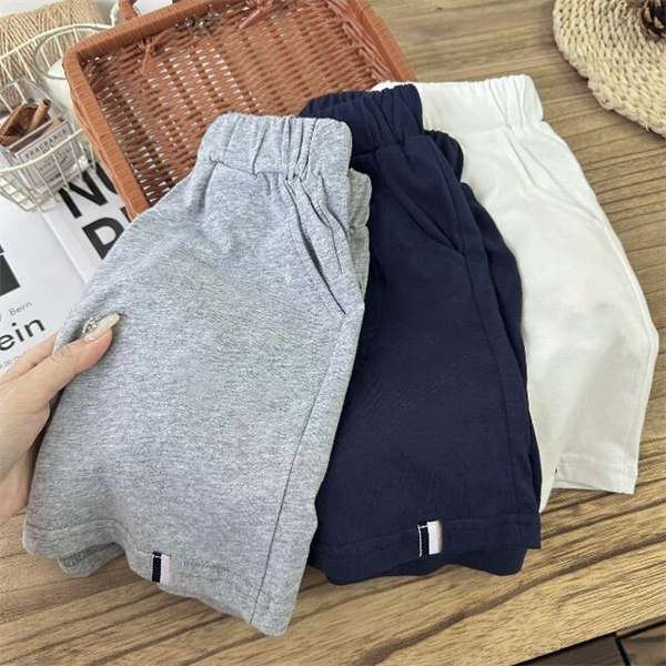 Conjunto de roupas infantis de verão, moda para meninos e meninas e shorts de manga curta confortáveis, conjunto de 2 peças de algodão para filhotes