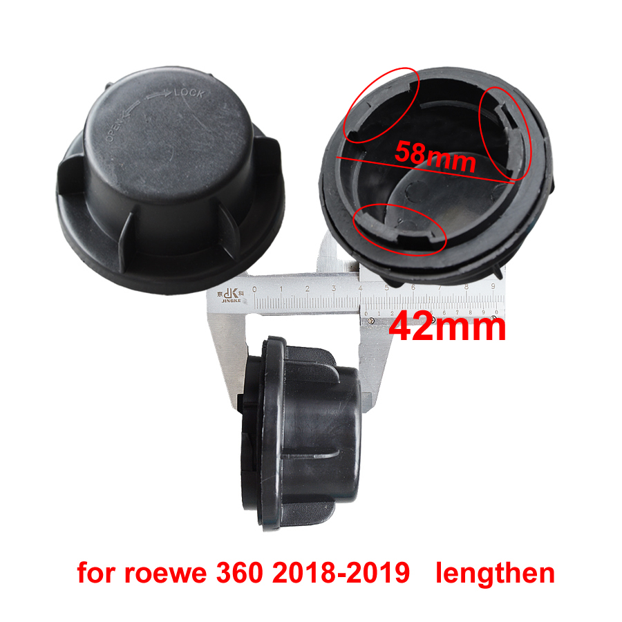 For Roewe 360 2018 2019 W5 2011-2014 Lengthened Dust Cover Waterproof Dustproof Headlamp Rear Shell Seal Headlight Cap 