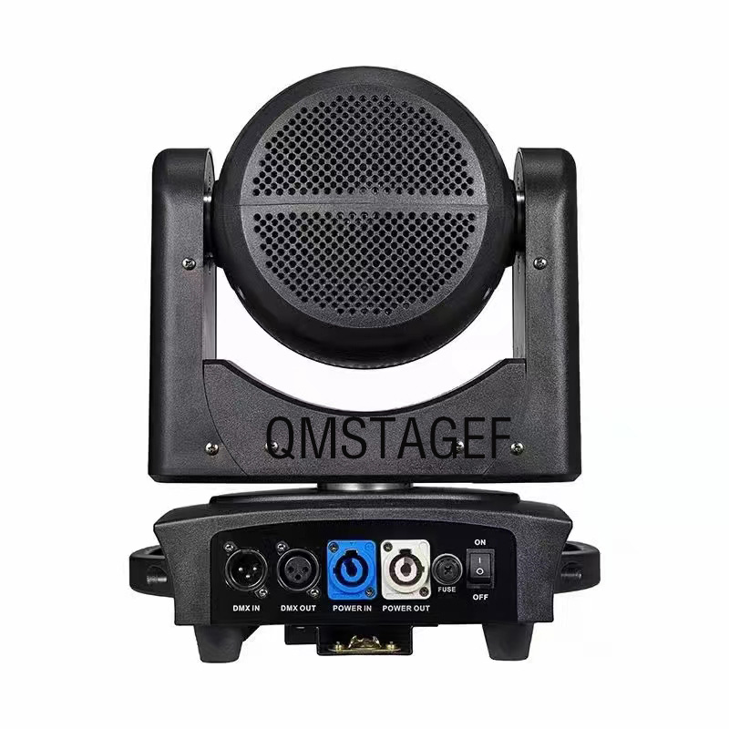 Med CTO 18Ch DMX 512 7x40W LED Wash Zoom Moving Head Light 4in1 RGBW Sharpy Effect för DJ Stage Disco Nightclub KTV