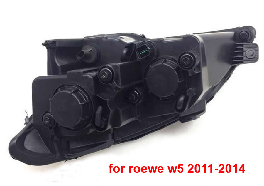 ROEWE 360 2018 2019 W5 2011-2014延長ダストカバー防水防水装置ヘッドランプリアシェルシールヘッドライトキャップ