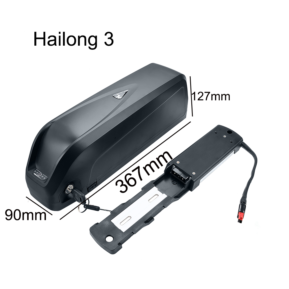 Archon hailong battery pack 48V 52V 17.5Ah For BBSHD 1000W shark fat tire ebike batteries US EU Stock with 3A Charger