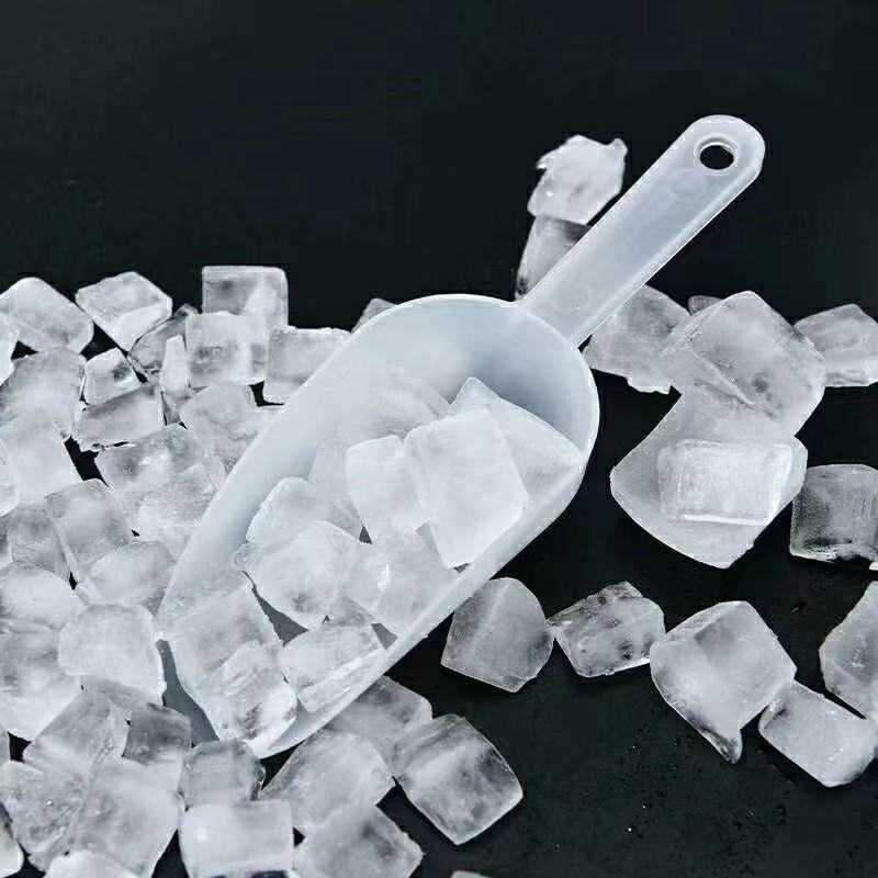 Novedad, 1 Uds., Mini pala de hielo de plástico, pala pequeña transparente, cuchara para medir harina, dulces, helado, cucharas, palas, herramientas de cocina