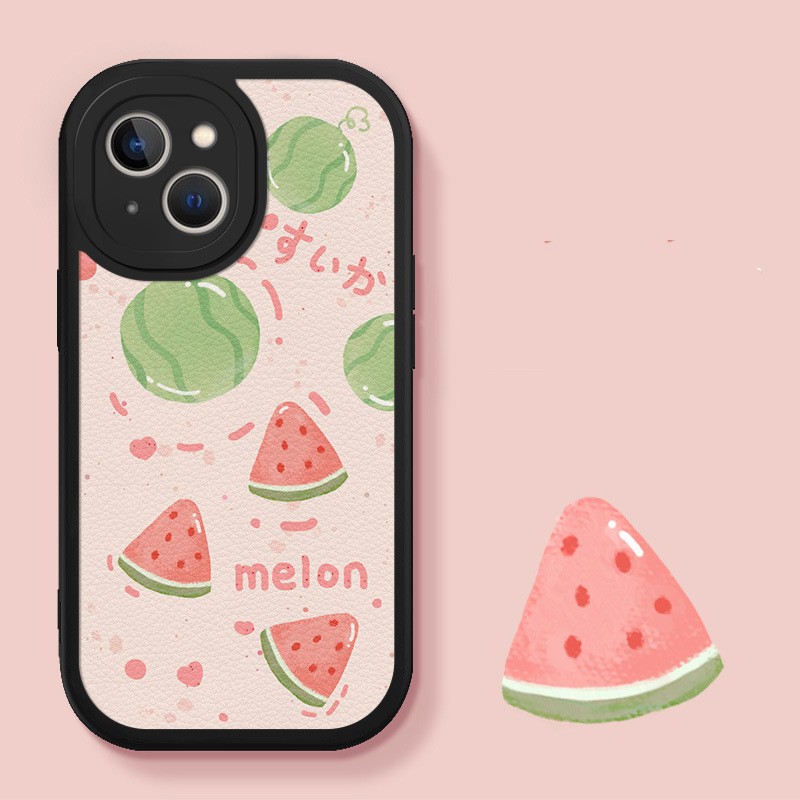 Watermelon 14 Phone Case x Cute 12 Women's 13 Pro Premium Sense XL Silicone xsmax Anti Drop 7 Soft