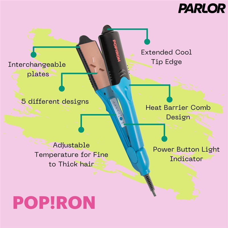 Pierwsze włosy 3D nadruk żelazny prostener ogrzewania gorące włosy grzebicie Curling Iron Par Flat Iron Hair Narzędzia