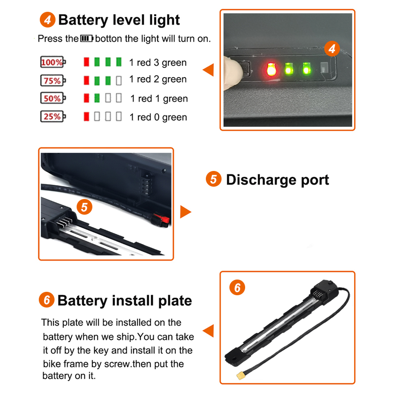 21700 Batteria EBike Samsung 72V 60V 52V 48V 36V Downtube Jumbo Polly Batteria Scooter 500W 750W 1000W 1500W 2000W Kit