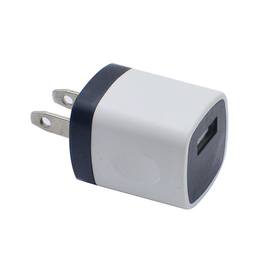 5V 1A USB-oplader Wandstroomadapter Telefoon Multicolor reisladers voor iPhone Xiaomi Samsung