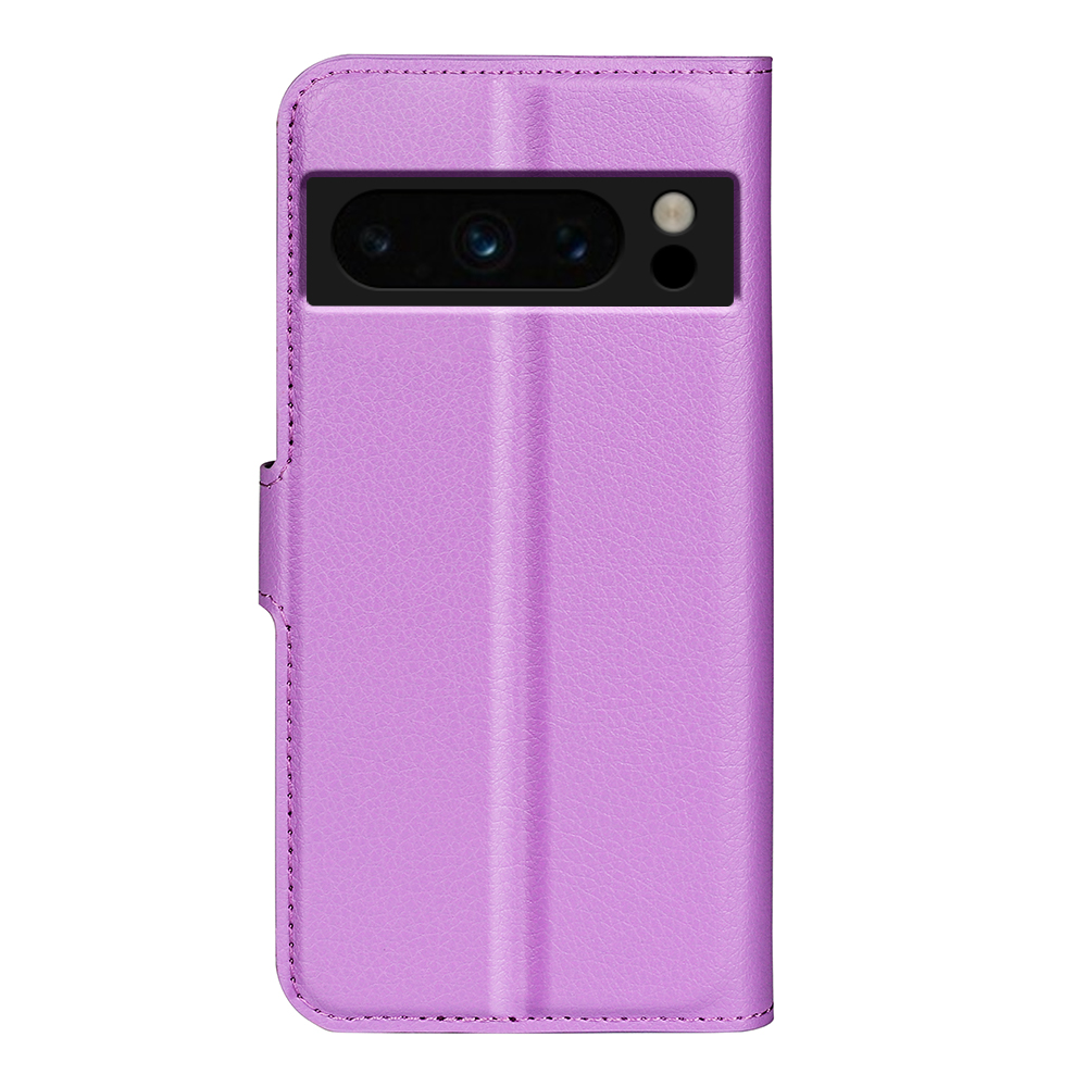 Funda telefonfodral för Google Pixel 8 7 6 6a Pro Lychee Wallet Pu Leather Case Cover