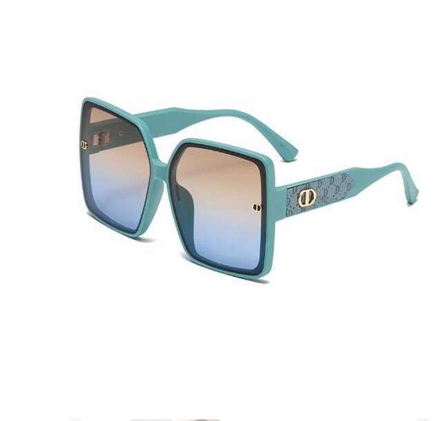 Lunettes de soleil Mode surdimensionnées Coastal Wind Protection UV Lunettes de soleil tendance Emmenez-le à la plage pour profiter de la mode de la mer