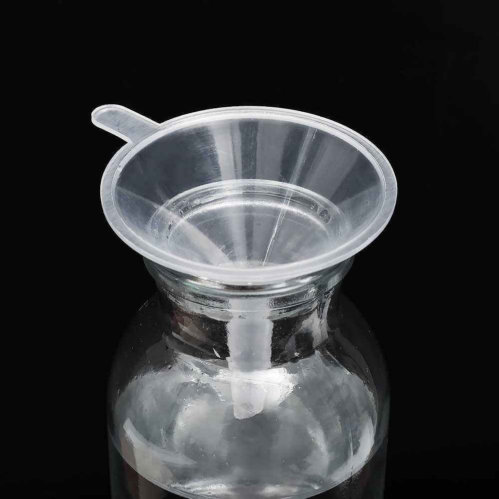 New Mini Plastic Funnel For Essential Oil Filling Empty Bottle Liquid Dispenser Small Household Kitchen Supplies Accessories