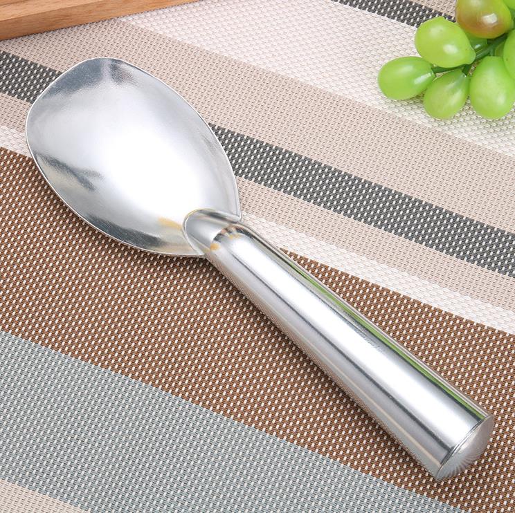 50 st glass spade aluminium legering glass skopa skedar blomma form popsicle mögel dessert glass boll mögel bar tillbehör sn800