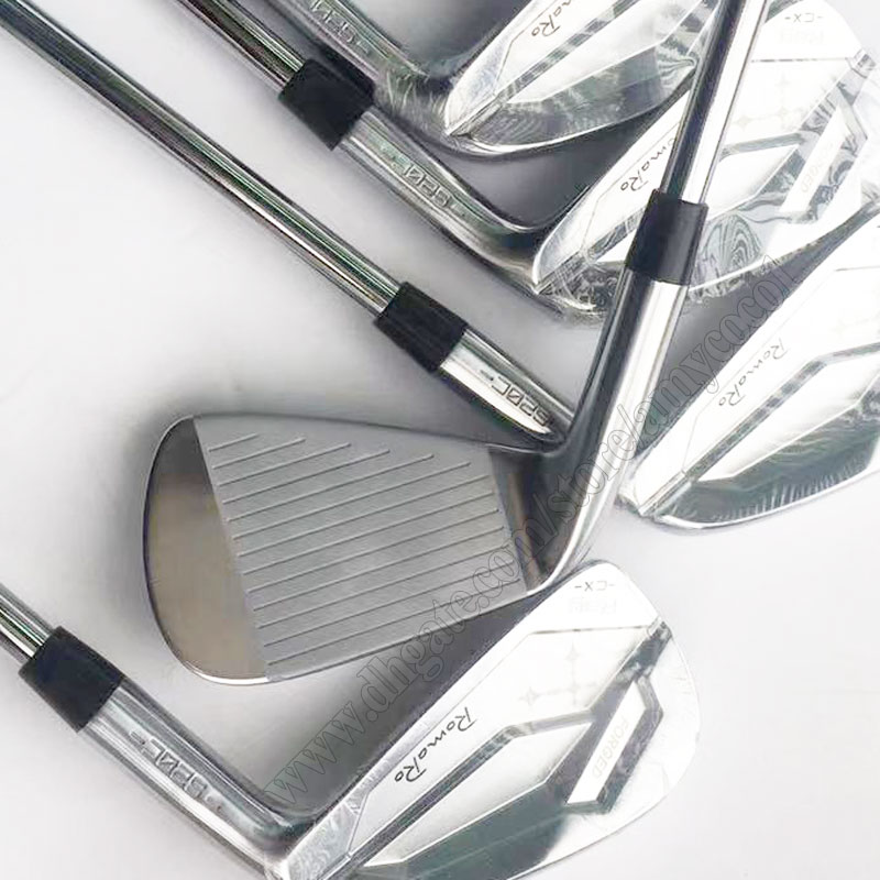 Yeni Erkekler Golf Kulüpleri Romaro Ray CX 520c Golf Irons 4-9 P Kulüpleri Set R veya S Çelik Şaft veya Grafit Şaftı Ücretsiz Nakliye