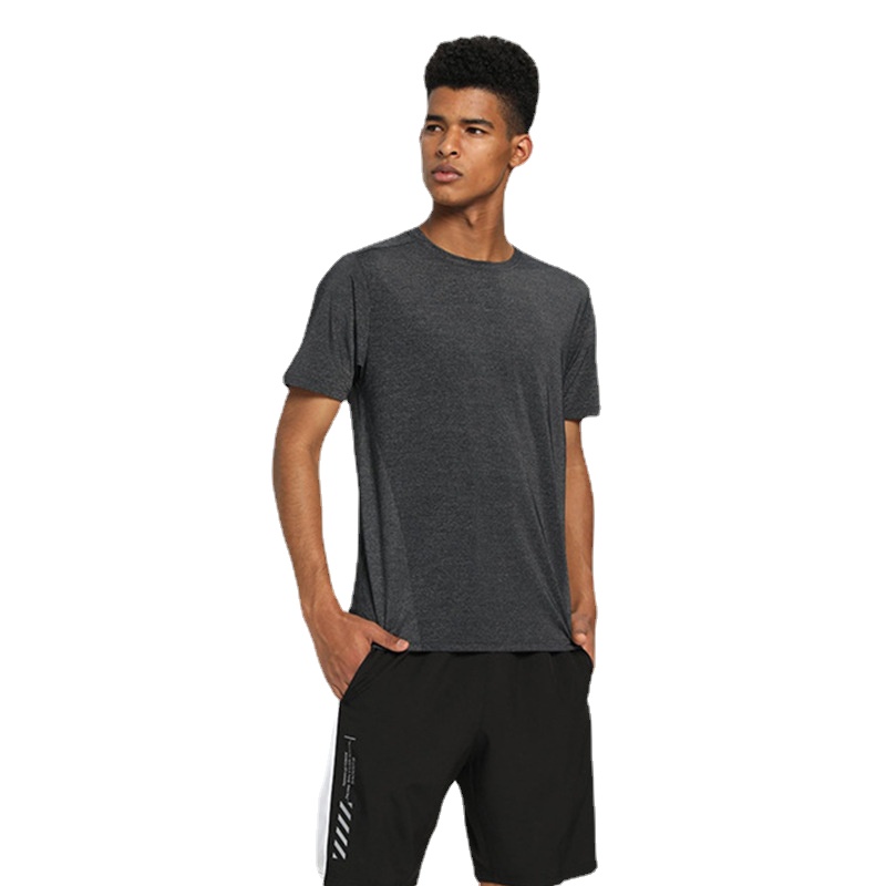 Lu terno de yoga masculino fitness casual basquete camiseta secagem rápida manga curta respirável alta elasticidade ginásio esportes topo 5xl tênis de grandes dimensões