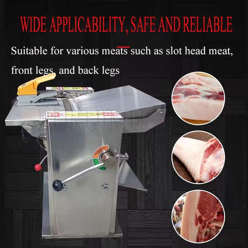 Machine de découpe de tranchage de viande de porc