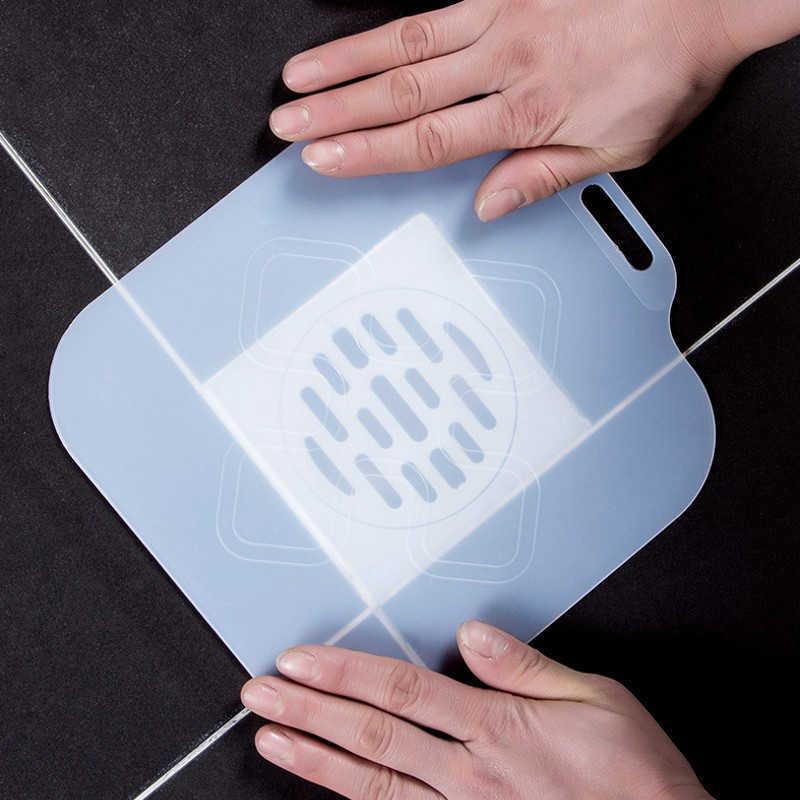 Nouveau cuisine salle de bain Silicone évier filtre désodorisant tapis de vidange de sol Anti-blocage tapis de vidange de sol facile à nettoyer déodorant de toilette