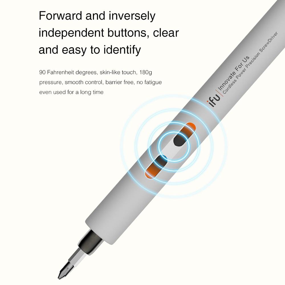 Schroevendraaiers Mini Electric Screwdriver USB Charging Portable Screw Driver Cordless Power Screwdriver Drill Magnetic Screw Driver Repair Set