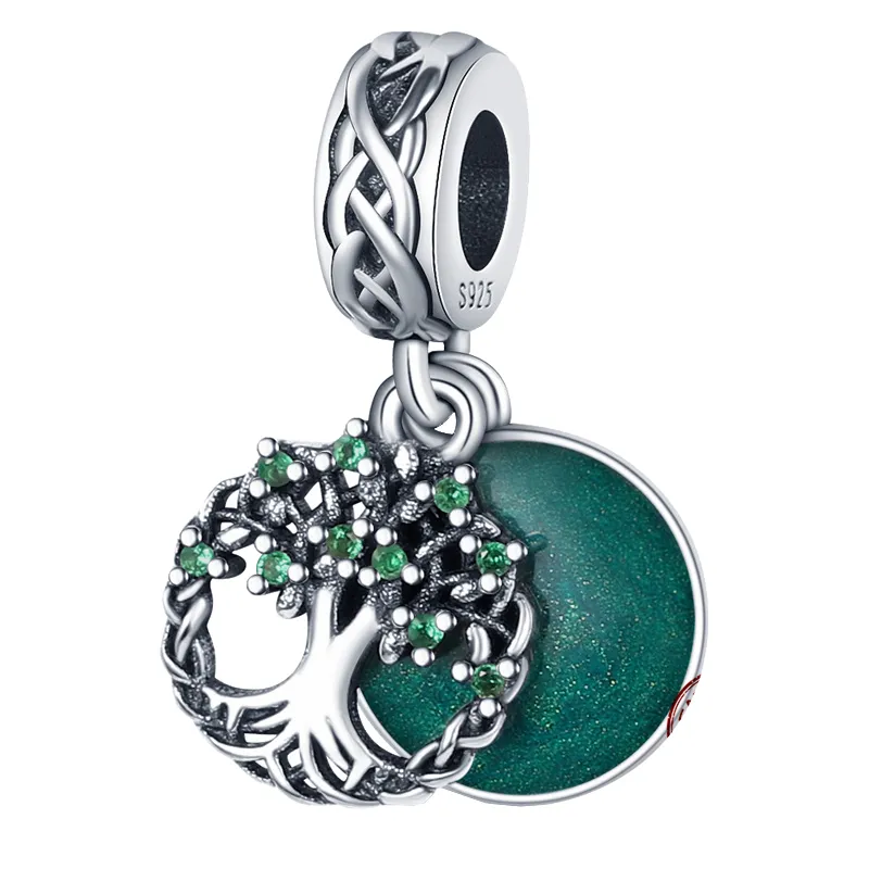 925 Silver Fit Pandora Charm 925 Bracelet Pendant Cup Flower Cake Lipstick charms set Pendant DIY Fine Beads Jewelry