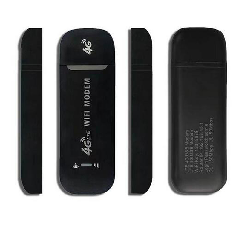 3-в-1 4G LTE Wi-Fi Modem Pocket Router автомобиль USB Dongle Mini Date Card Card Мобильная горячая широкая широкополосная связь без SIM-карты в розничной коробке DHL