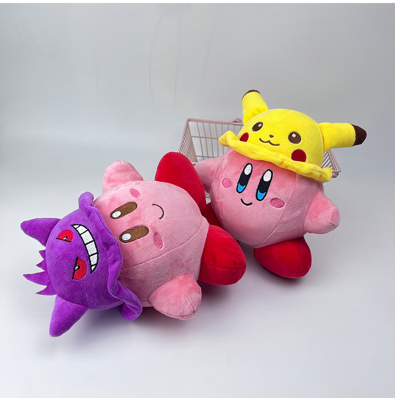 Hurtowe anime nowe produkty Kirby w kapeluszu pluszowe zabawki dla dzieci w Plackates Holiday Gifts Pokój Ozdoby