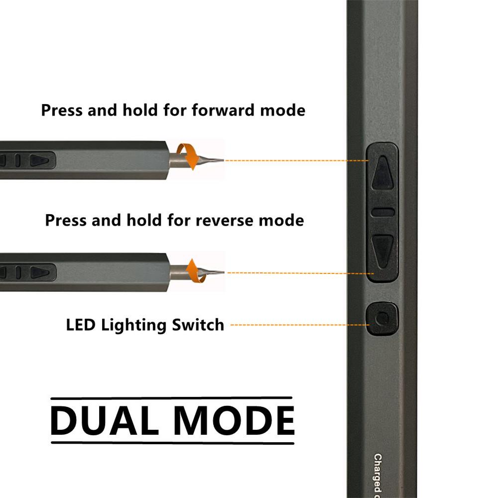 schroevendraaiers wozobuy電気ドライバー、50分の1電動ドライバーセット、充電可能な修理ツールキット、スマートフォン、おもちゃ、PC用