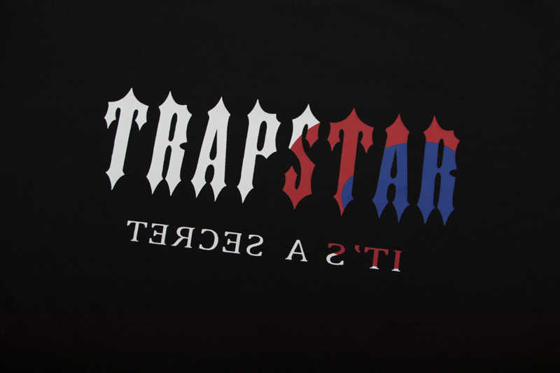 Designer Fashion Clothing Tees Tsihrts Shirts Trapstar Colorful Gradient Letter Short Sleeve Unisex Couple Fit Round Neck Ins Loose Large Cotton Tshirt Rock Hip hop