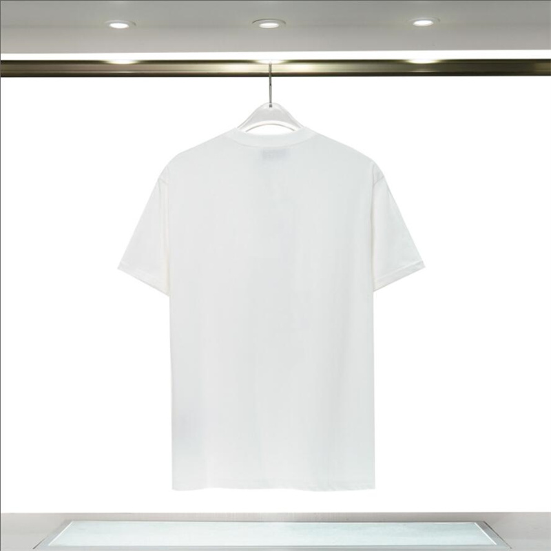 Mens Designer Band T Shirts Fashion Black White Short Sleeve Luxury Letter Mönster T Shirt Size M-3XL ###