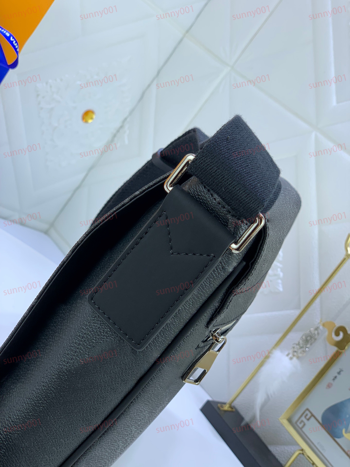 Duża pojemność męska torba na ramię średniej wielkości torebka luksusowa torba na iPad Projektant Piernikowy Kieszonka