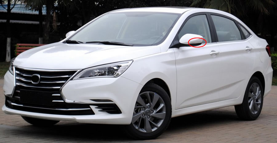 Changan eado dt carアクセサリーの外観reaviewミラーターンシグナルライトブリンカーインジケーターランプ