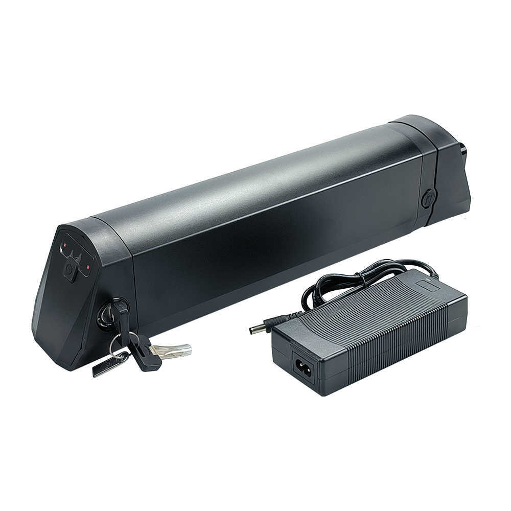 36V 48V Down Tube -batterier 9AH 10.5AH 12AH 14AH för 250W 350W 500W 750W MOTOR MED LARNARE