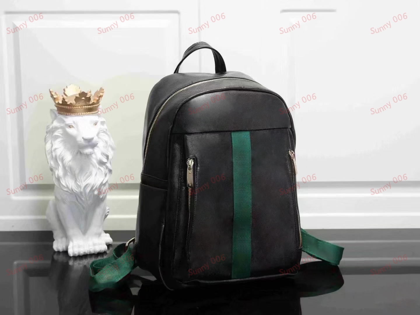 Sac à dos portable à double épaule, sacs à la mode, cartable de luxe pour étudiants, sacs à dos de styliste avec poches latérales à fermeture éclair, sac à bagages