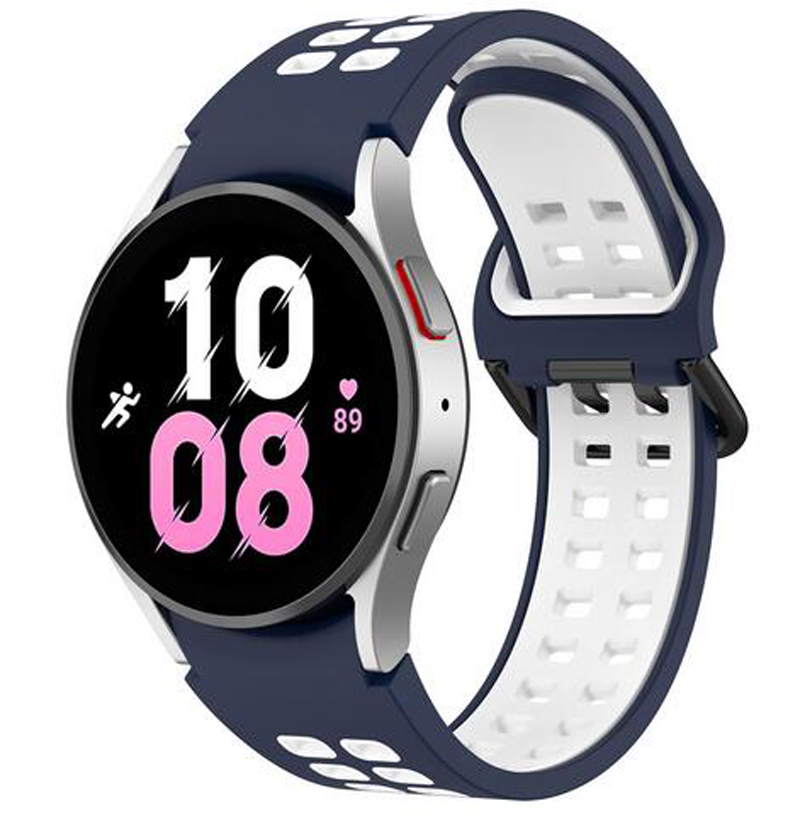 Sangles de bracelet en silicone pour Samsung Galaxy 5 4 3 Classic Pro Sport Watch Montres intelligentes Band 20mm Bandes de remplacement