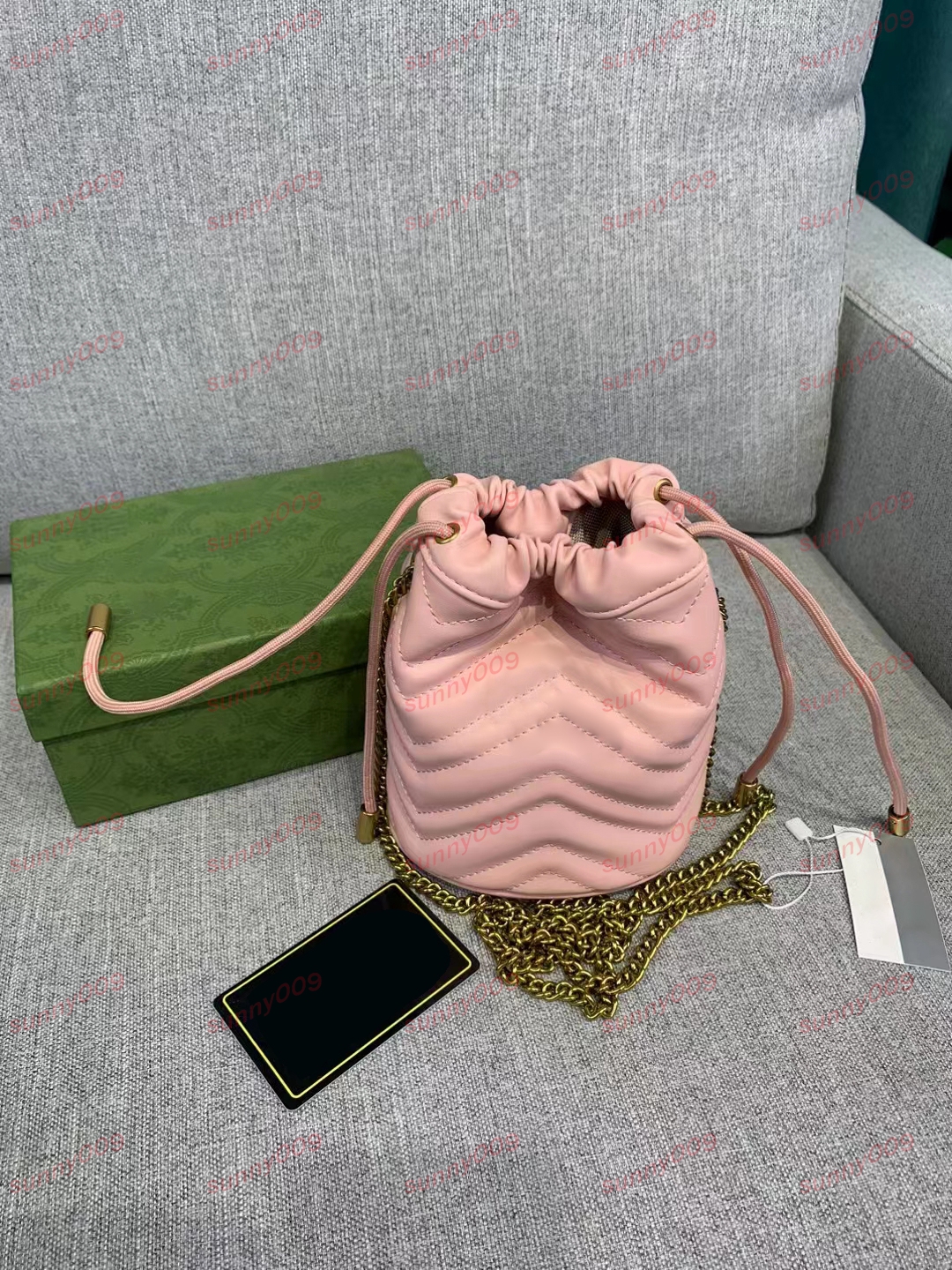 Mini Bucket Shoulder Bag Luxury Chain Crossbody Bags Evening Bag Lady Back Pack Designer Telescopic Opening And Closing