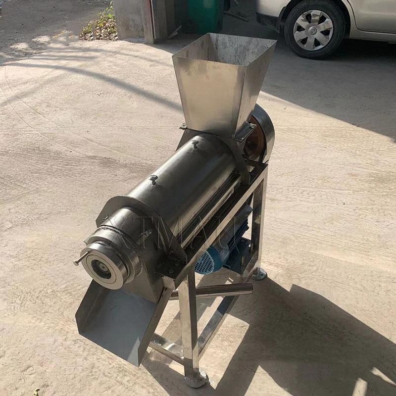 500KG/U Fruit Groente Verpulverende Machine Fruit Groente Pulper Appelsap Machine Gember Sapcentrifuge Gember Schroef Juicer