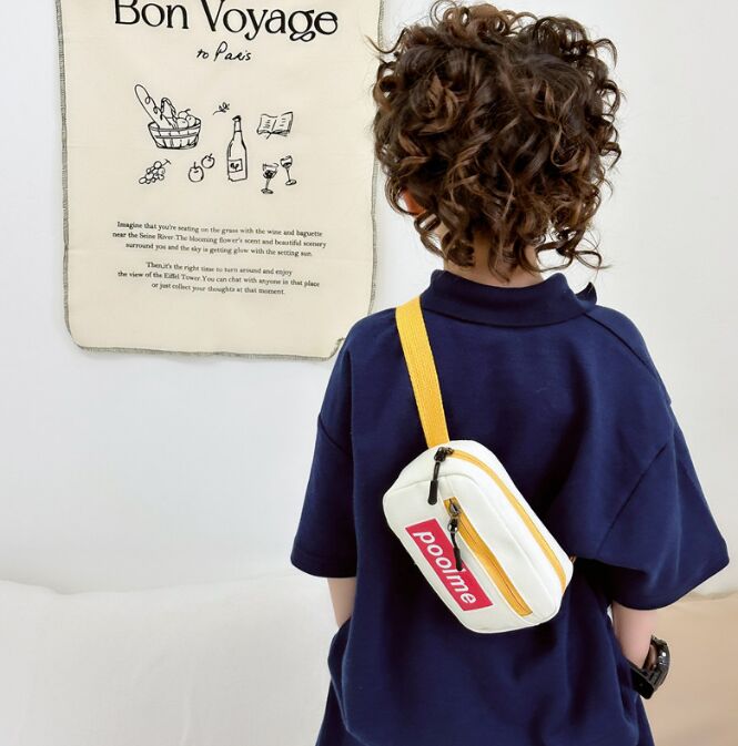 Jongen borst handtas mode crossbody tas met kinder Fanny pack dag casual kindertassen